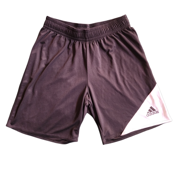 Adidas Men's Athletic Shorts - Black and Pink - Picture 1 of 4